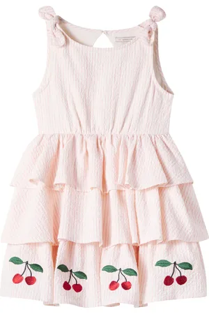 Konges Sløjd Konges SlÃ¸jd Ellie striped cotton seersucker dress