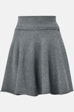 EXTREME CASHMERE NÂ°379 Girl cashmere-blend miniskirt