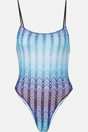 Missoni Zig Zag lamÃ© swimsuit