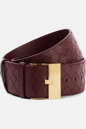 Bottega Veneta Watch Intrecciato Large leather belt
