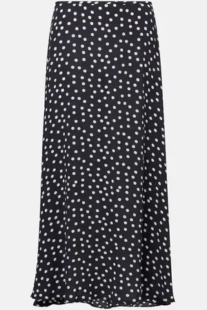 RIXO London Areza polka-dot midi skirt