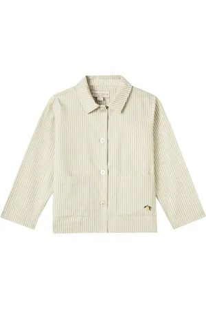 Konges Sløjd Konges SlÃ¸jd Frankie striped cotton overshirt