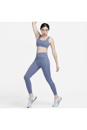 Leggings con bolsillos de tiro alto de largo completo de sujeción firme  para mujer Nike Go