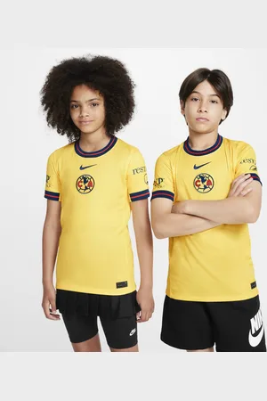 Nike Jersey de fútbol tipo réplica Dri-FIT para niño talla grande Club América 2024/25 Stadium Home