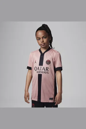 Nike Jersey de fútbol Jordan Dri-FIT Replica del Paris Saint-Germain alternativo 2024/25 Stadium para niños talla grande