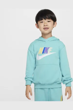 Nike Sudadera con gorro sin cierre infantil Sportswear Club French Terry