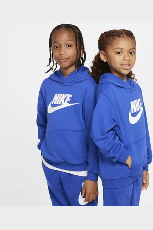 Nike Sudadera con gorro para niños talla pequeña Sportswear Club French Terry Pullover