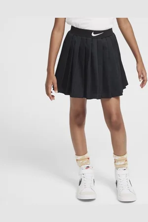 Nike Falda Dri-FIT Tempo plisada para niñas talla pequeña Sportswear