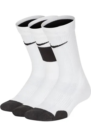 Nike Calcetines largos de básquetbol para niños Elite (3 pares)