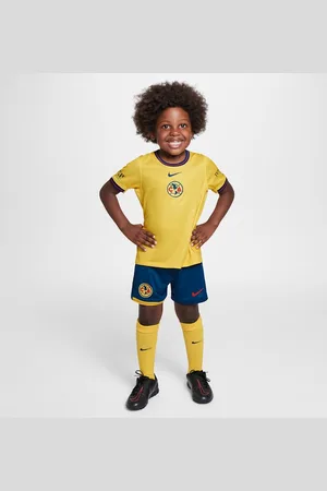 Nike Kit de 3 piezas de fútbol Replica para niños talla pequeña Club América local 2024/25 Stadium