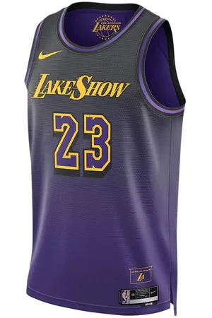 Nike Jersey Dri-FIT de la NBA Swingman para hombre LeBron James Los Angeles Lakers 2024/25 City Edition