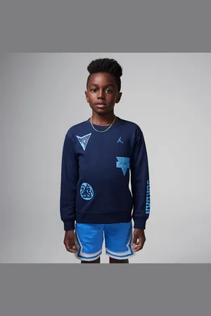 Nike Playera de cuello redondo para niños talla pequeña Jordan "See Me Shine"