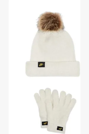 Nike Conjunto de regalo de gorro suave de 2 piezas para niños talla grande
