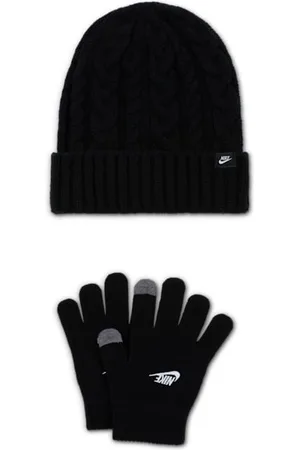 Nike Conjunto de gorro de 2 piezas Cable Gifting para niños talla grande