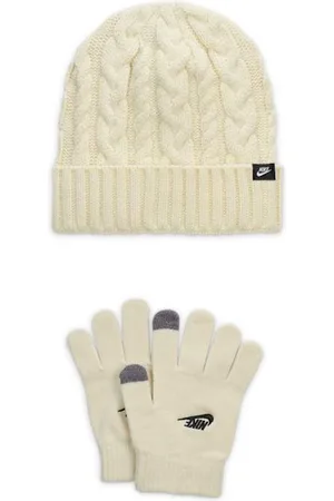 Nike Conjunto de gorro de 2 piezas Cable Gifting para niños talla grande