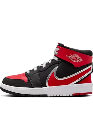 Nike Tenis para niños grandes Jordan 1 Mid RM EasyOn