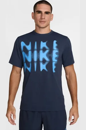 Nike Playera de fitness de manga corta Dri-FIT UV para hombre Hyverse
