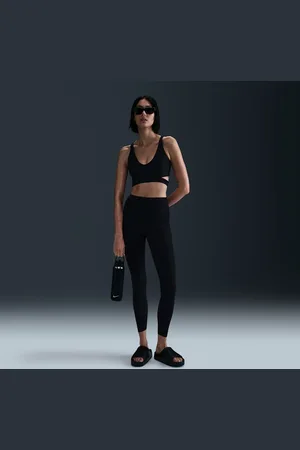 Nike Zenvy Rib Leggings de tiro alto de 7/8 de baja sujeción para mujer