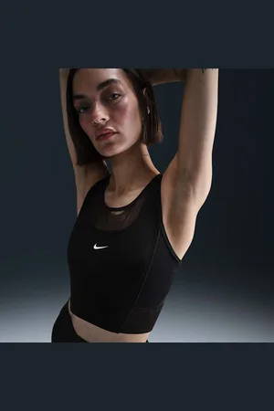 Nike Camiseta de tirantes Dri-FIT cropped para mujer Pro