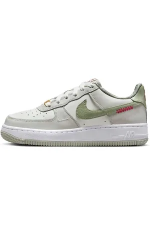 Nike Tenis para niños grandes Air Force 1 LV8