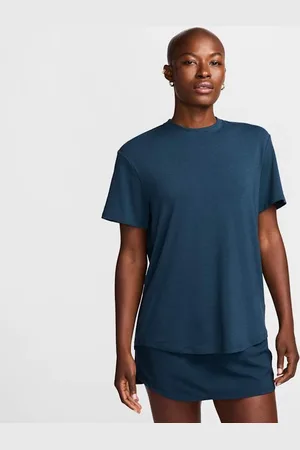 Nike Playera de manga corta Dri-FIT para mujer One Relaxed