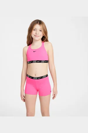 Nike Natación Conjunto de shorts y bikini de espalda deportiva para niña talla grande