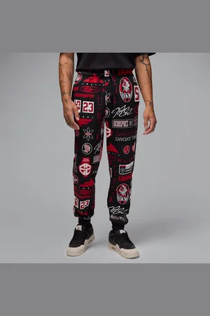 Nike Pants estampados de tejido Fleece para hombre Jordan Essentials