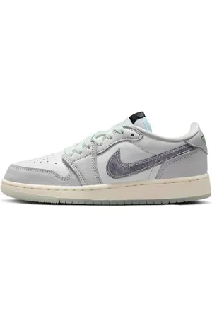 Nike Tenis para niños grandes Air Jordan 1 Retro Low "LNY"