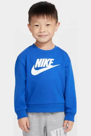 Nike Sudadera de cuello redondo de French Terry infantil