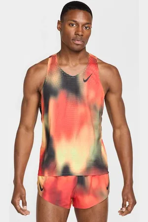 Nike Camiseta de tirantes de correr Dri-FIT ADV para hombre AeroSwift Elite Entry