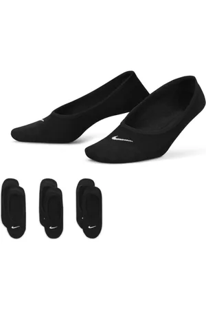 Nike Calcetines invisibles de entrenamiento para mujer Everyday Lightweight (3 pares)
