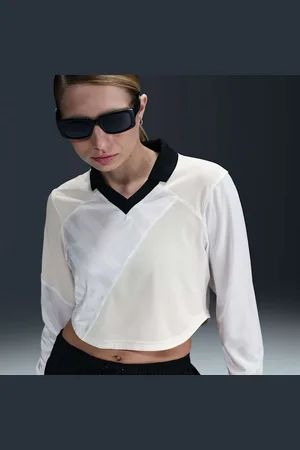 Nike Jersey de manga larga cropped para mujer Sportswear