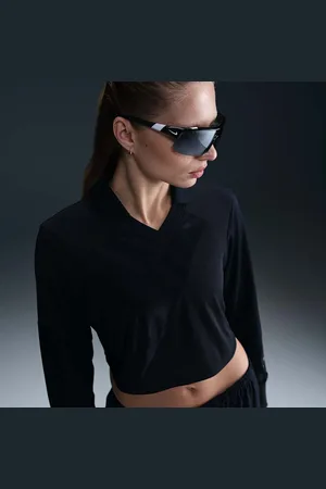 Nike Jersey de manga larga cropped para mujer Sportswear
