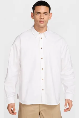 Nike Playera de manga larga Oxford oversized para hombre Club
