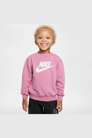 Nike Sudadera de cuello redondo de French Terry infantil