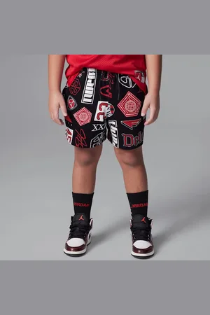 Nike Shorts de French Terry estampados Jordan Essentials para niños de preescolar
