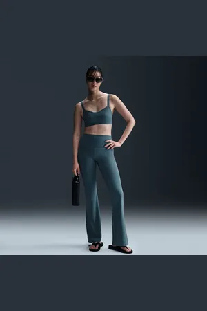 Nike Leggings de tiro alto acampanados para mujer Zenvy