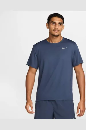 Nike Playera de correr de manga corta Dri-FIT UV para hombre Miler