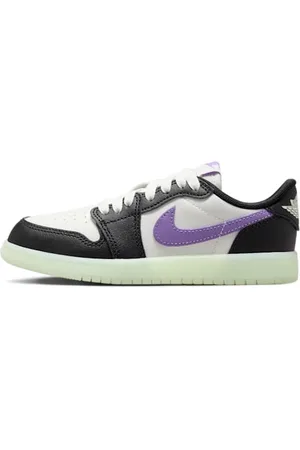 Nike Tenis para niños de preescolar Jordan 1 Retro Low