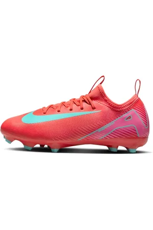 Nike Tacos de fútbol MG de corte low para niños de preescolar y grandes Jr. Mercurial Vapor 16 Academy