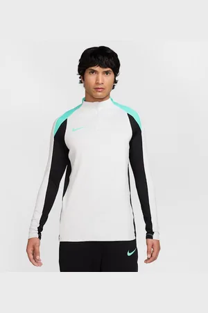 Nike Playera de entrenamiento de fútbol Dri-FIT de medio cierre para hombre Strike