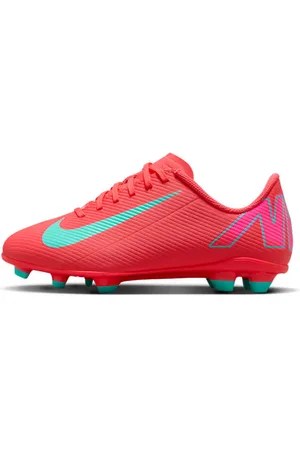 Nike Tacos de fútbol MG de corte low para niños de preescolar y grandes Jr. Mercurial Vapor 16 Club