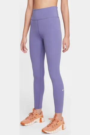 Nike Leggings Dri-FIT de tiro alto para niña talla grande One