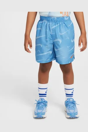 Nike Shorts de tejido Woven con estampado Rhythm para niños talla pequeña Dri-FIT