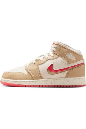 Nike Tenis para niños grandes Air Jordan 1 Mid SE