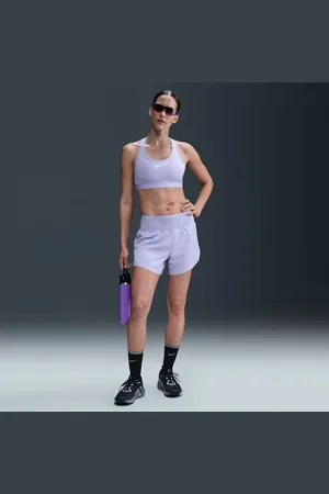 Nike Shorts de correr Dri-FIT con forro de ropa interior para mujer Trail