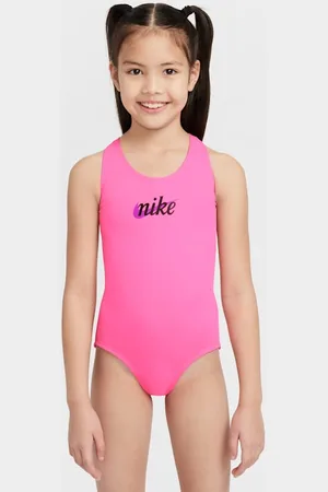 Nike Natación Traje de baño de una pieza con diseño de espalda en U para niñas talla grande