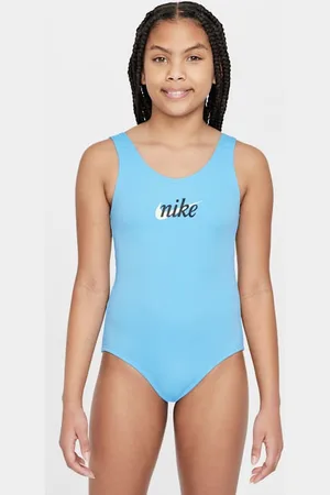 Nike Natación Traje de baño de una pieza con diseño de espalda en U para niñas talla grande
