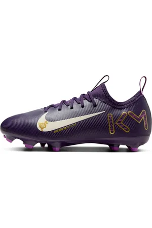 Nike Jr. Mercurial Vapor 16 Academy "Kylian Mbappé" Tacos de fútbol MG de corte low para niños grandes