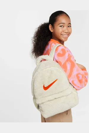 Nike Mochila de piel sintética para niños talla grande (11 l)